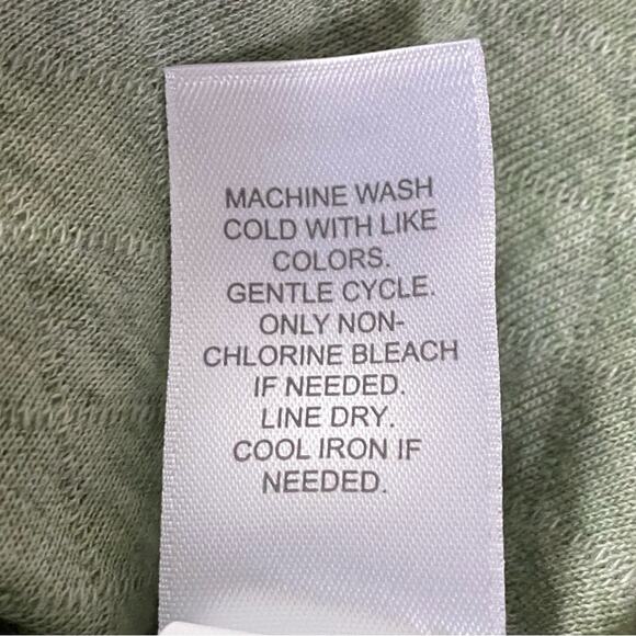 J. Jill Medium Shacket Quilted Jacket Medium Fall Sweater Cozy Staple Sage Comfy - Picture 12 of 13